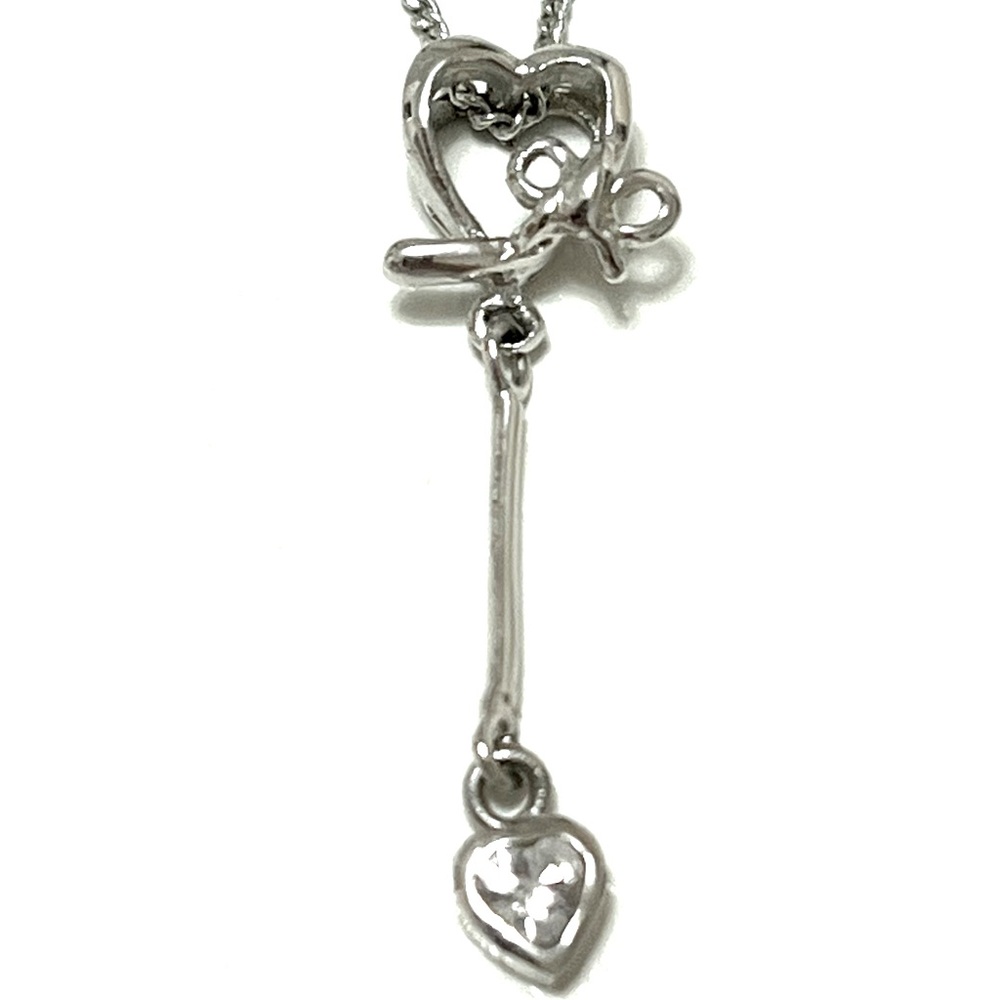 Heart Cross Necklace